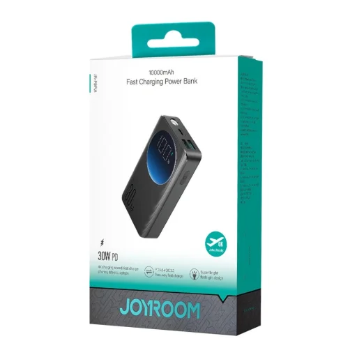 Joyroom powerbank 10000mAh 30W fekete (JR-PBF01) - 5