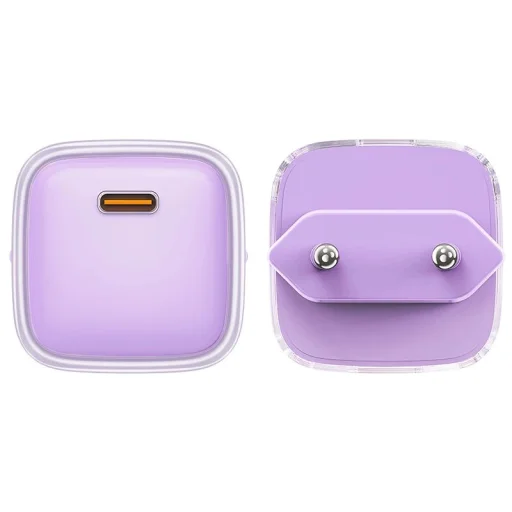 Acefast A53 PD 30W GaN USB-C töltő kijelzővel - lila - 4