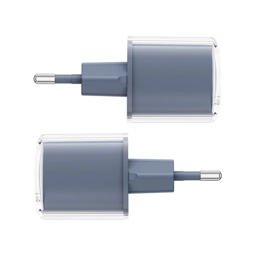 Acefast A53 PD 30W GaN USB-C hálózati töltő kijelzővel - szürke - 2