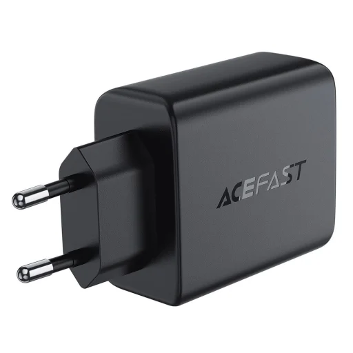 Acefast A61 PD 45W GaN hálózati töltő 2 x USB-C + 2 x USB-A, 4 portos - fekete - 3