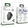 Acefast A57 PD 35W GaN töltő 2 x USB-A + USB-C 3 porttal - fekete thumbnail
