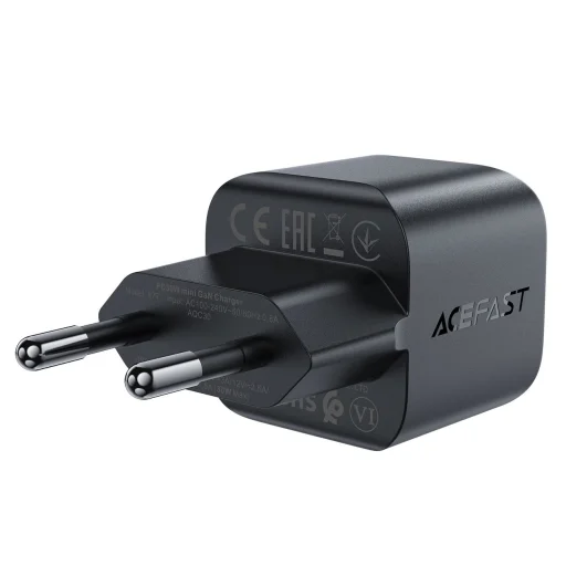 Acefast A77 Mini PD 30W GaN USB-C hálózati töltő - fekete - 3