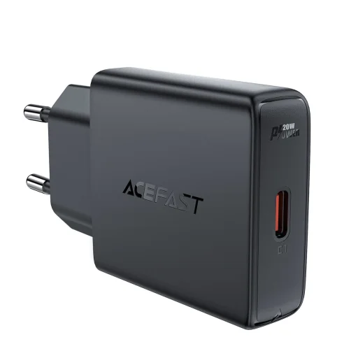 Acefast A65 PD 20W GaN USB-C hálózati töltő - fekete - 4