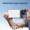 Powerbank Joyroom JR-PBM01 mágneses 10000mAh 20W állvánnyal + Lightning kábel - USB-C - fehér thumbnail