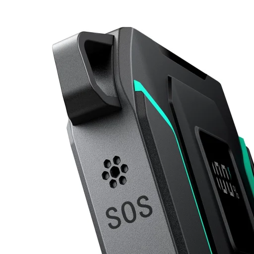 Joyroom JR-L017 22.5W 10000mAh Powerbank beépített USB-C / Lightning kábelekkel - fekete - 2