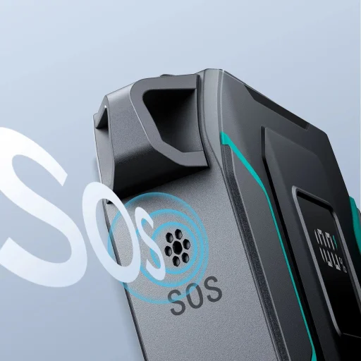 Joyroom JR-L018 22.5W 20000mAh Powerbank beépített USB-C / Lightning kábelekkel - fekete - 12