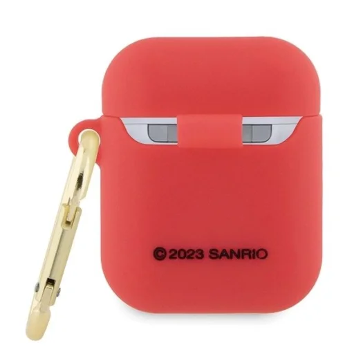 Hello Kitty Silicone 3D Kitty Head AirPods tok - fukszia - 2