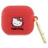 Hello Kitty Szilikon 3D Cica Fej AirPods 3 tok - fukszia thumbnail