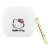 Hello Kitty 3D Cica Fej Szilikon Tok AirPods 3 - fehér thumbnail
