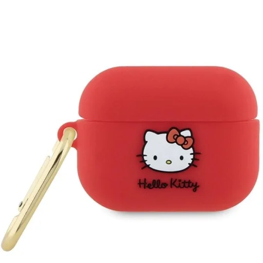 Hello Kitty szilikon 3D macskafej tok az AirPods Pro 2 (2022/2023) - fukszia - 1