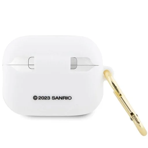 Hello Kitty Szilikon 3D Kitty Fej AirPods Pro 2 tok (2022/2023) - fehér - 2