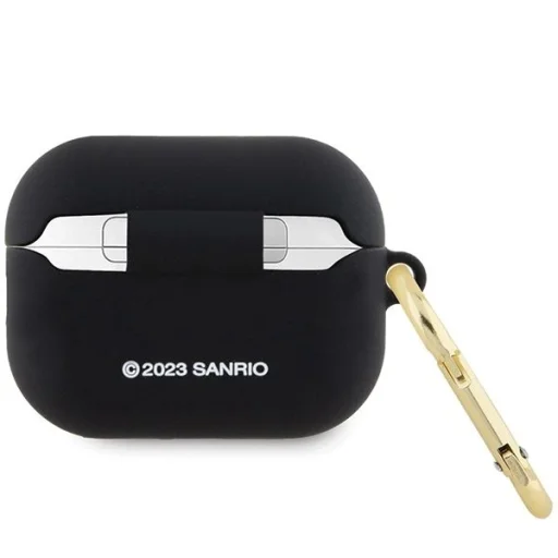 Hello Kitty Szilikon 3D Macskafej Tok AirPods Pro 2 (2022/2023) - Fekete - 2