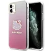 Hello Kitty IML Gradient Elektrop Kitty Fejes tok iPhone 11 Rózsaszín thumbnail