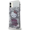Hello Kitty IML Kitty On Bricks Graffiti tok iPhone 11 - fehér - 2