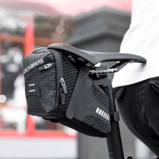 Rockbros C29-BK vízálló biciklis táska nyereg alá - fekete - 7