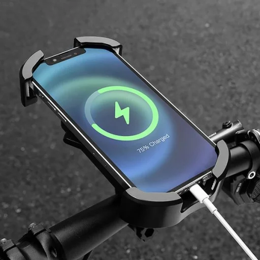 Rockbros 25210032001 telefontartó biciklikormányra - fekete - 9