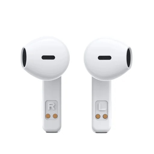 TWS Joyroom JR-TC1 IceLens Series vezeték nélküli fülhallgató LED világítással - fehér - 8