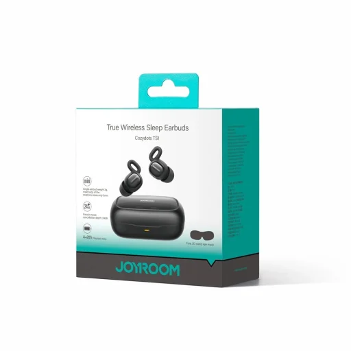 Joyroom JR-TS1 Cozydots Series TWS fülhallgató Bluetooth 5.3-mal és zajcsökkentéssel - fekete - 6
