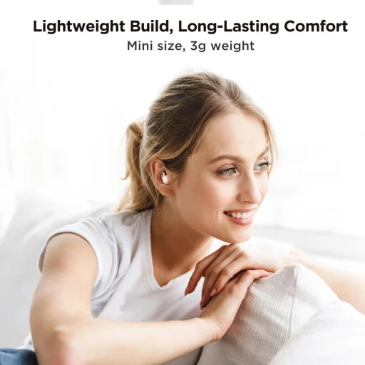 Joyroom JR-TS1 Cozydots Series TWS fülhallgató Bluetooth 5.3-mal és zajcsökkentéssel - fekete - 7