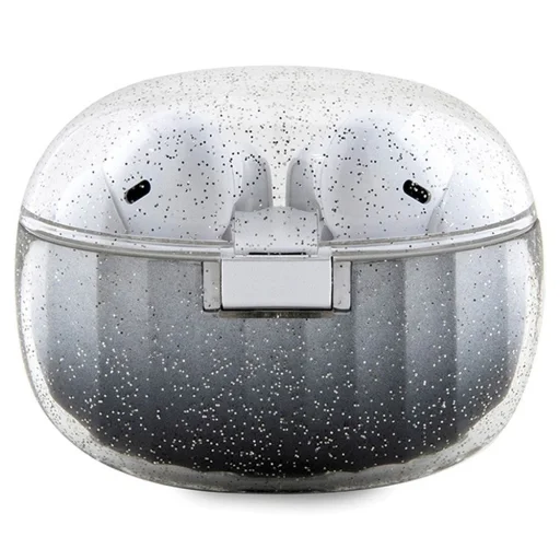 Guess Glitter Gradient TWS Bluetooth fülhallgató dokkolóállomással - fekete - 2