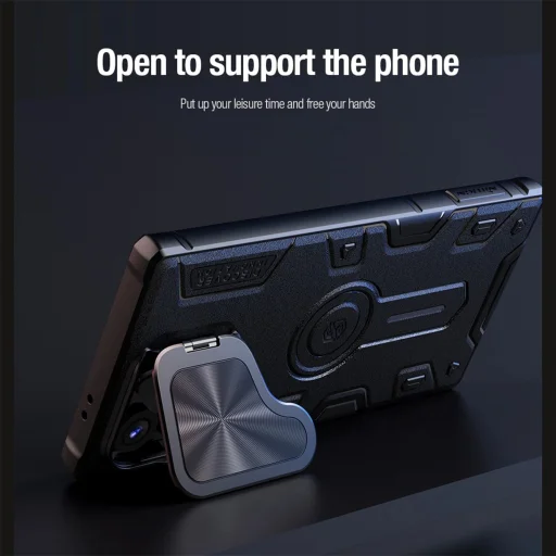 Nillkin CamShield Armor Prop tok Samsung Galaxy S24 Ultra - fekete - 11