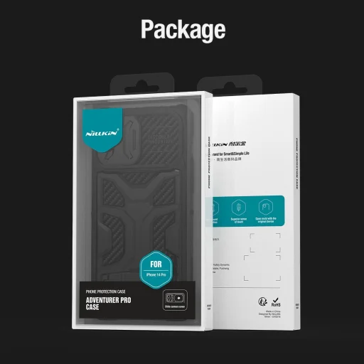 Nillkin Adventurer Pro tok iPhone 14 Pro-hoz - fekete - 15