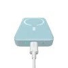 Baseus Magnetic Mini indukciós power bank 10000mAh 20W - kék + USB-C - USB-C kábel thumbnail