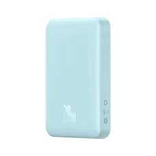 Baseus Magnetic Mini indukciós power bank 10000mAh 20W - kék + USB-C - USB-C kábel
