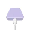 Baseus Magnetic Mini Induction Powerbank 10000mAh 20W - lila + USB-C - USB-C kábel thumbnail