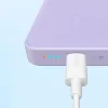 Baseus Magnetic Mini Induction Powerbank 10000mAh 20W - lila + USB-C - USB-C kábel thumbnail