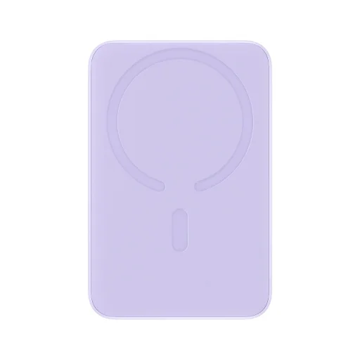 Baseus Magnetic Mini Induction Powerbank 10000mAh 20W - lila + USB-C - USB-C kábel - 2