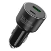 Silver Monkey SMA014 100W autós töltő 1xUSB-C PD 1xUSB-A QC 3.0 - fekete thumbnail