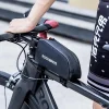 Rockbros 039BK bicikliváz táska 1 l fonattal - fekete thumbnail