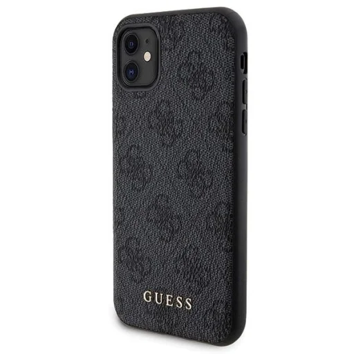 Guess 4G Metal Logo tok és készlet iPhone 11-hez + 5000mAh MagSafe power bank - fekete - 2