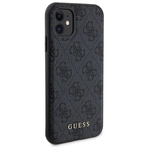 Guess 4G Metal Logo tok és készlet iPhone 11-hez + 5000mAh MagSafe power bank - fekete - 4