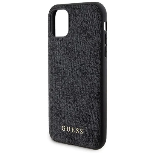 Guess 4G Metal Logo tok és készlet iPhone 11-hez + 5000mAh MagSafe power bank - fekete - 6