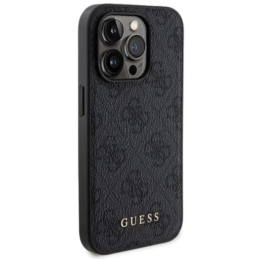 Guess 4G Metal Logo Case Set for iPhone 13 Pro Max + 5000mAh MagSafe Powerbank - Fekete tok - 4