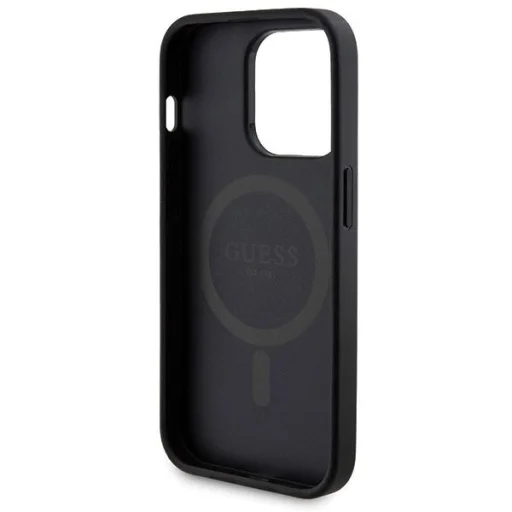 Guess 4G Metal Logo Case Set for iPhone 13 Pro Max + 5000mAh MagSafe Powerbank - Fekete tok - 7