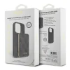 Guess 4G Metal Logo tok készlet iPhone 14 Pro + 5000mAh MagSafe power bank - fekete thumbnail