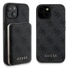 Guess 4G Metal Logo tok szett iPhone 15-höz + 5000mAh MagSafe power bank - fekete thumbnail