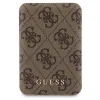 Guess 4G Fém Logós tok szett iPhone 15-höz + 5000mAh MagSafe powerbank - barna toka - 8