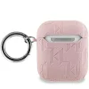 Karl Lagerfeld Monogram Choupette Head tok AirPods 1 / 2 - rózsaszín thumbnail