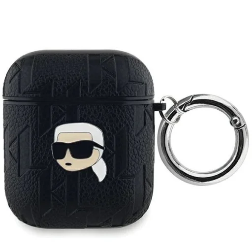 Karl Lagerfeld Monogram Karl Head tok AirPods 1 / 2 - fekete - 1