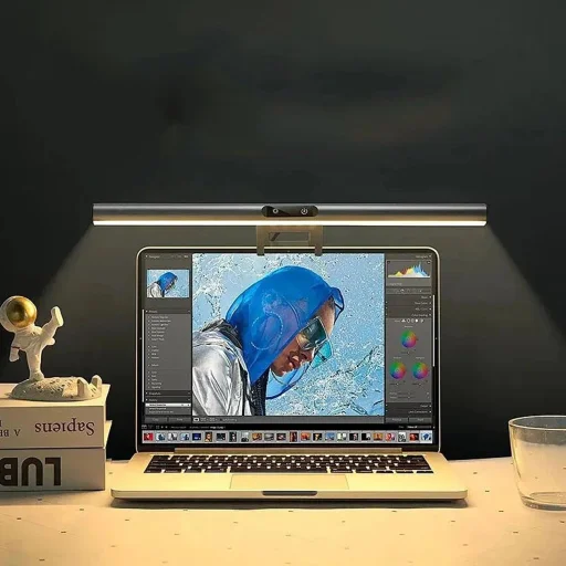 Silver Monkey Lightbar LB200 monitor lámpa 2800K-5500K + távirányító - fekete - 7