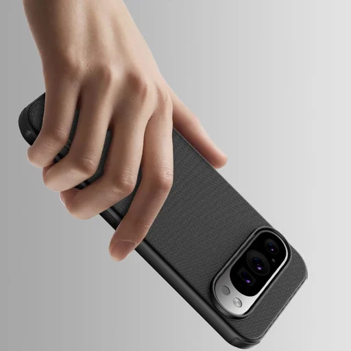 Nillkin Super Frosted Shield Pro Magnetic tok Google Pixel 9 - fekete - 5