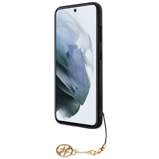 Eredeti GUESS tok - keménytok 4G Charms Kollekció GUHCSA35GF4GGR Samsung Galaxy A35 fekete tok - 5