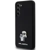 Eredeti KARL LAGERFELD szilikon tok Karl&Choupette Metal Pin KLHCS24MSMHKCNPK Samsung Galaxy S24 Plus fekete - 2