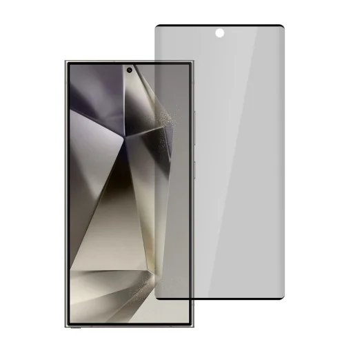 Samsung Galaxy S24 Ultra fekete Prívát üvegfólia - 2