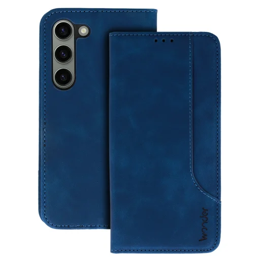 Wonder Prime tok Samsung Galaxy S23 Plus készülékhez, tengerészkék - 1