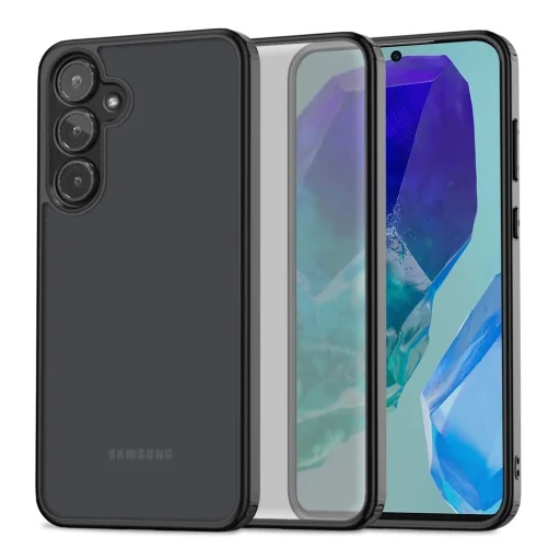 Tech-Protect MagMat tok Samsung Galaxy M55 5G - matt fekete - 1